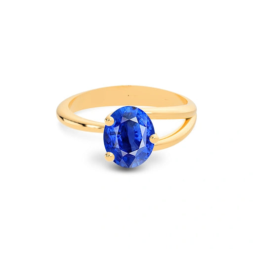 Blue Sapphire Panchdhatu Ring R19