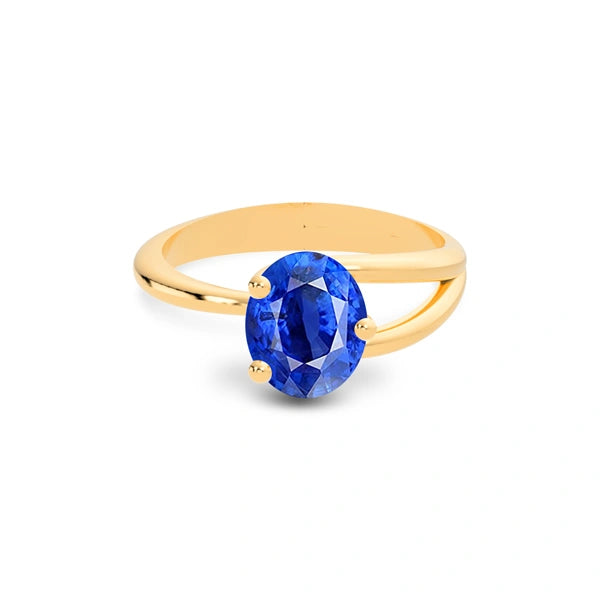 Blue Sapphire Panchdhatu Ring R19