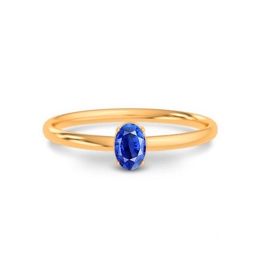 Blue Sapphire Panchdhatu Ring R39