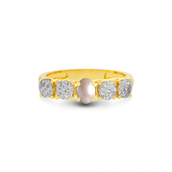 Pearl Gold Ring R10