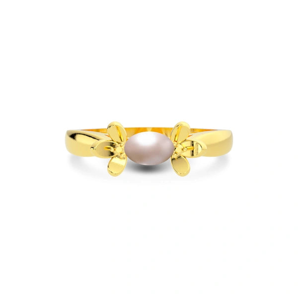 Pearl Gold Ring R12
