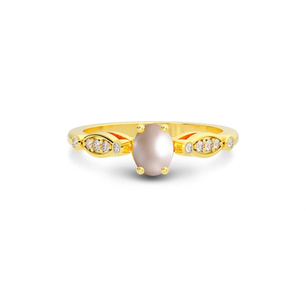 Pearl Gold Ring R15