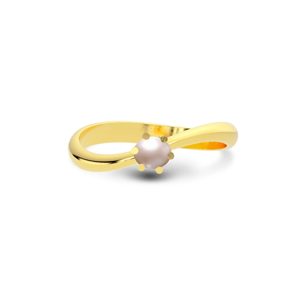 Pearl Gold Ring R17