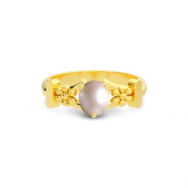 Pearl Gold Ring R18