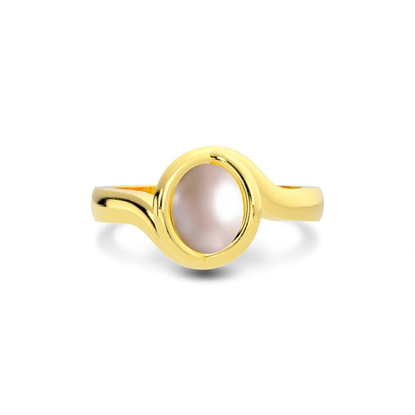 Pearl Gold Ring R22