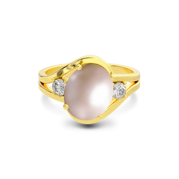 Pearl Gold Ring R26