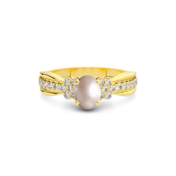 Pearl Gold Ring R31