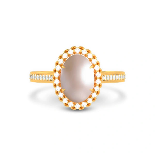 Pearl Gold Ring R40