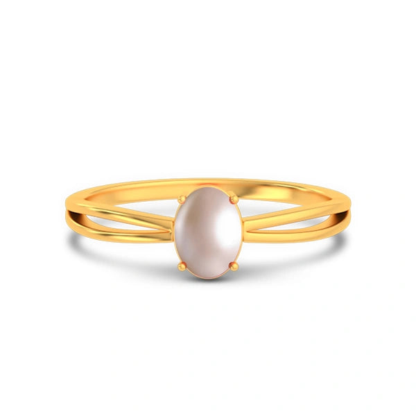 Pearl Gold Ring R43