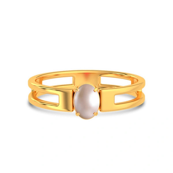Pearl Gold Ring R45