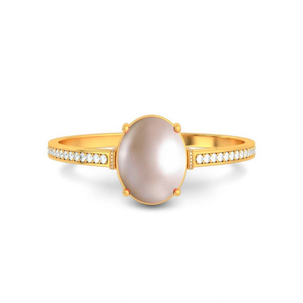 Pearl Gold Ring R50