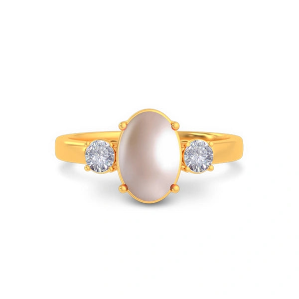 Pearl Gold Ring R51