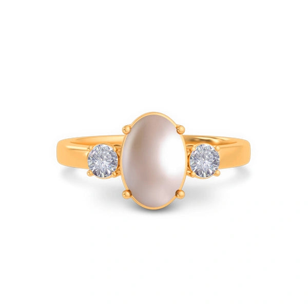 Pearl Panchdhatu Ring R51