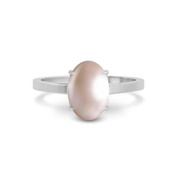 Pearl Platinum Ring R49