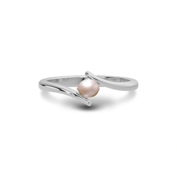 Pearl Sterling Silver Ring R2