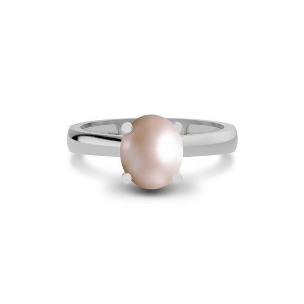 Pearl Sterling Silver Ring R7