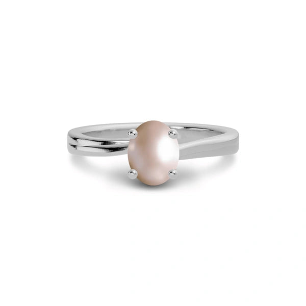 Pearl Sterling Silver Ring R16