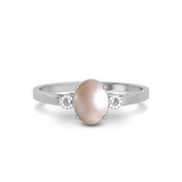 Pearl Sterling Silver Ring R38