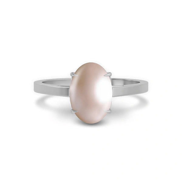 Pearl Sterling Silver Ring R49
