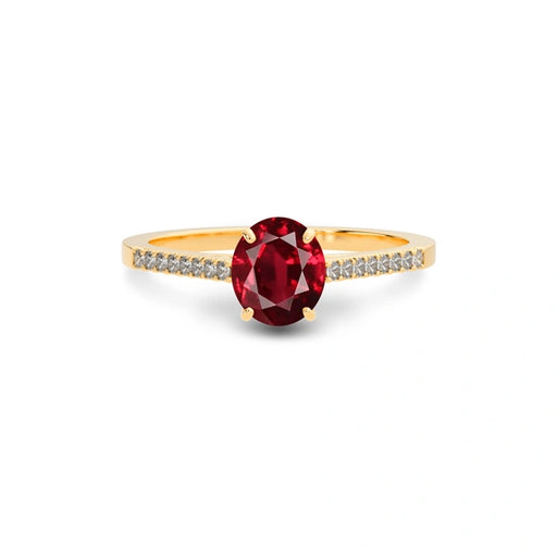 Ruby Panchdhatu Ring R28