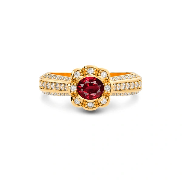 Ruby Panchdhatu Ring R30