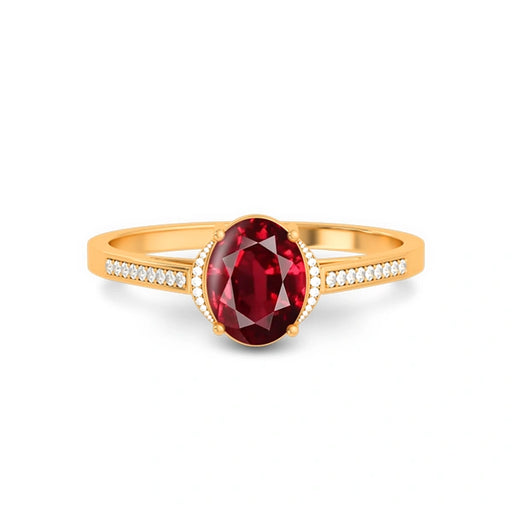 Ruby Panchdhatu Ring R53