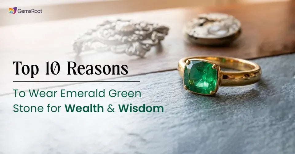 Top 10 Reasons to Wear Emerald Green Stone for Wealth & Wisdom 