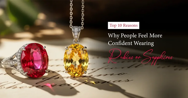 Top 10 Reasons Why People Feel More Confident Wearing Rubies or Sapphires