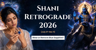 Shani Retrograde 2026 (July 27–Dec 11): Should You Wear or Remove Blue Sapphire?