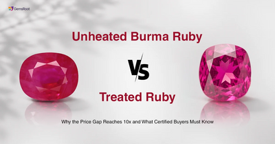 Unheated Burma Ruby vs. Treated Ruby | What Certified Buyers Must Know