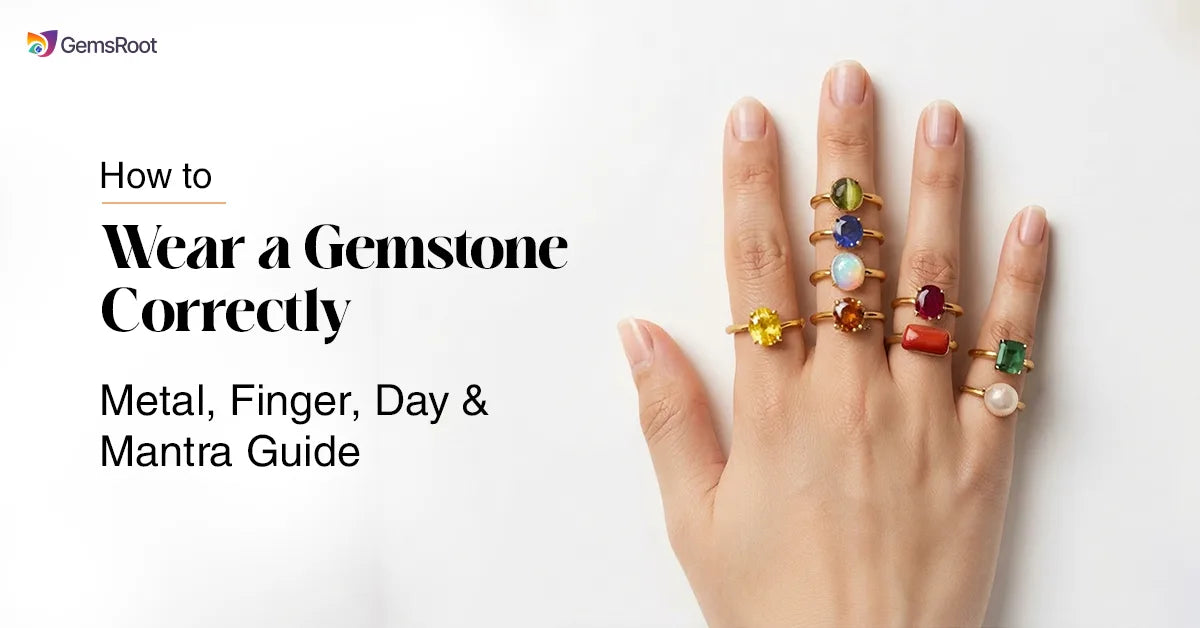 How to Wear a Gemstone Correctly
