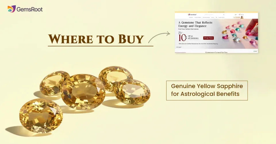 Where to Buy Genuine Yellow Sapphire (Pukhraj) for Astrological Benefits