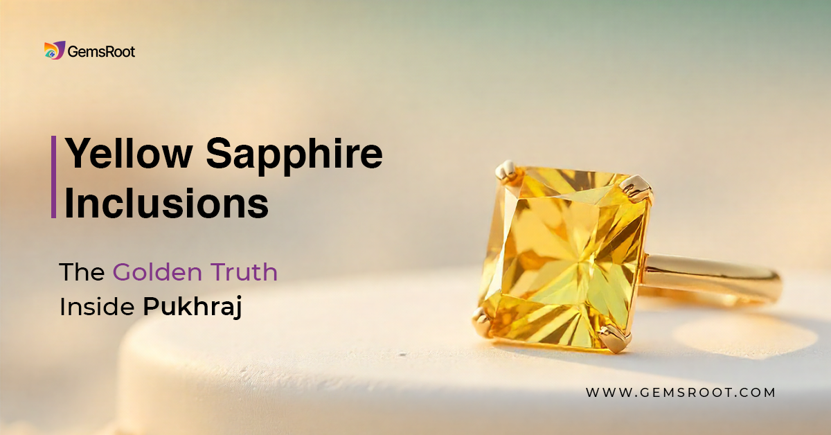 Yellow Sapphire Inclusions: The Golden Truth Inside Pukhraj