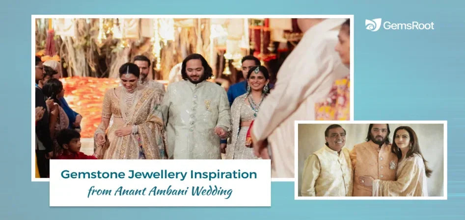 Gemstone Jewellery Highlights from Anant Ambani’s Wedding