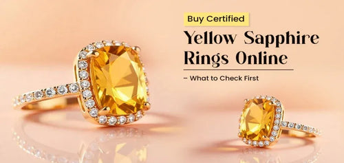 Buy Yellow Sapphire Ring Online: Certified Guide & Tips