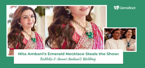Nita Ambani’s Emerald Necklace Shines at Radhika & Anant’s Wedding