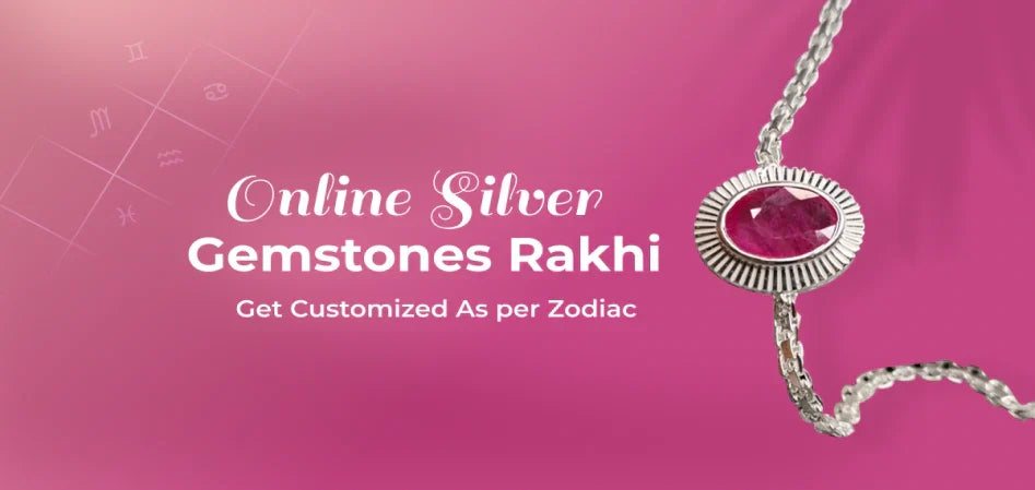 Online Silver Rakhi Delivery: Get Customized As per Zodiac