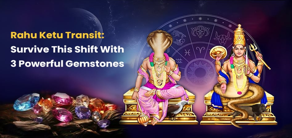 Rahu Ketu Transit 2025: Survive This Shift With 3 Powerful Gemstones