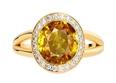Yellow Sapphire Rings