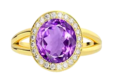 Amethyst Rings