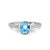  Blue Topaz Ring