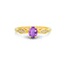 Amethyst Gold Ring R15