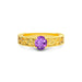 Amethyst Gold Ring R33