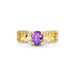 Amethyst Gold Ring R34