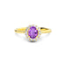 Amethyst Gold Ring R35