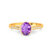 Amethyst Gold Ring R53