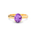 Amethyst Panchdhatu Ring R7