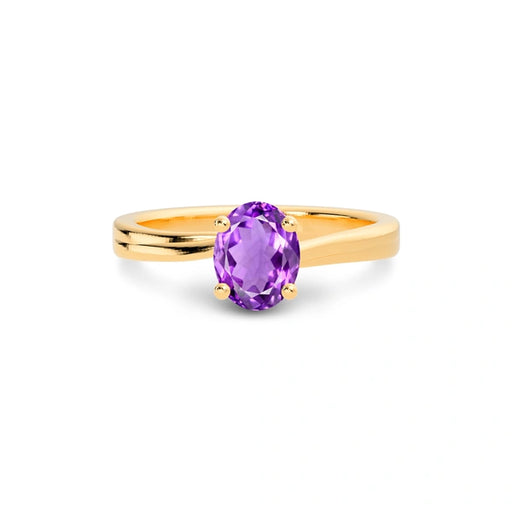 Amethyst Panchdhatu Ring R16