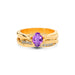 Amethyst Panchdhatu Ring R27