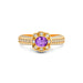 Amethyst Panchdhatu Ring R30